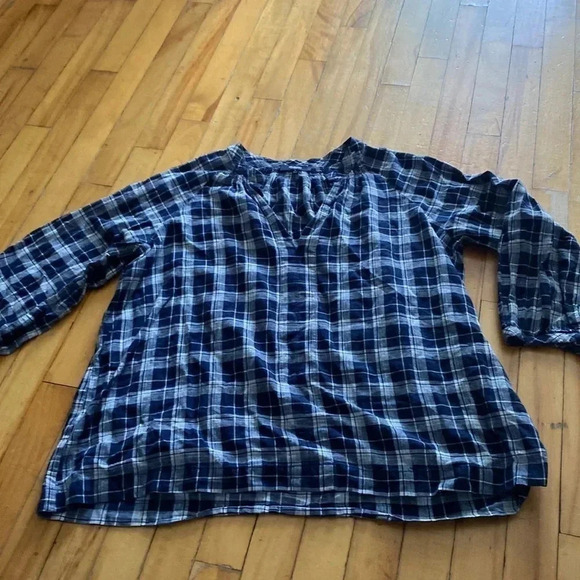 Madewell  linen blend shirt - Picture 1 of 6